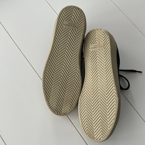 MEN’S YSL COURT CLASSIC SL/06 EMBROIDERED SNEAKERS IN CANVAS AND SMOOTH LEATHER - Picture 3 of 6